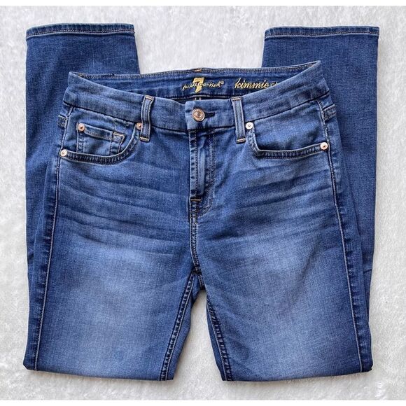7 For All Mankind 7FAM Kimmie Crop, Size 25 - Picture 5 of 16
